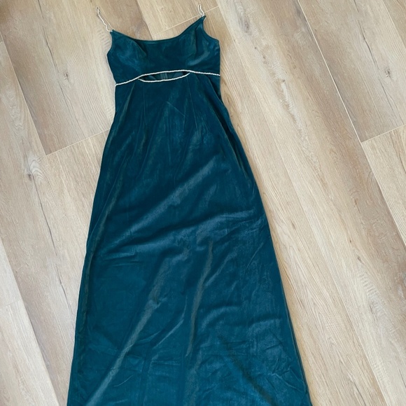 NWOT lulus emerald gown - Picture 1 of 4